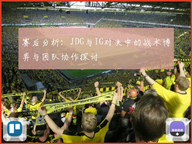 赛后分析：JDG与IG对决中的战术博弈与团队协作探讨